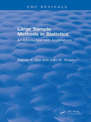 cover image of Large Sample Methods in Statistics (1994)